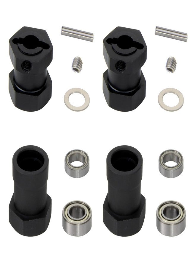 TOOMOD CW-01 12mm Aluminum Hex Adapter Wheels Rims Combinert for Tamiya CW01 Chassis Lunch Box Midnight Pumpkin Monster Beetle WR02 Chassis Wild Willy 2 Upgrade Parts - Image 3